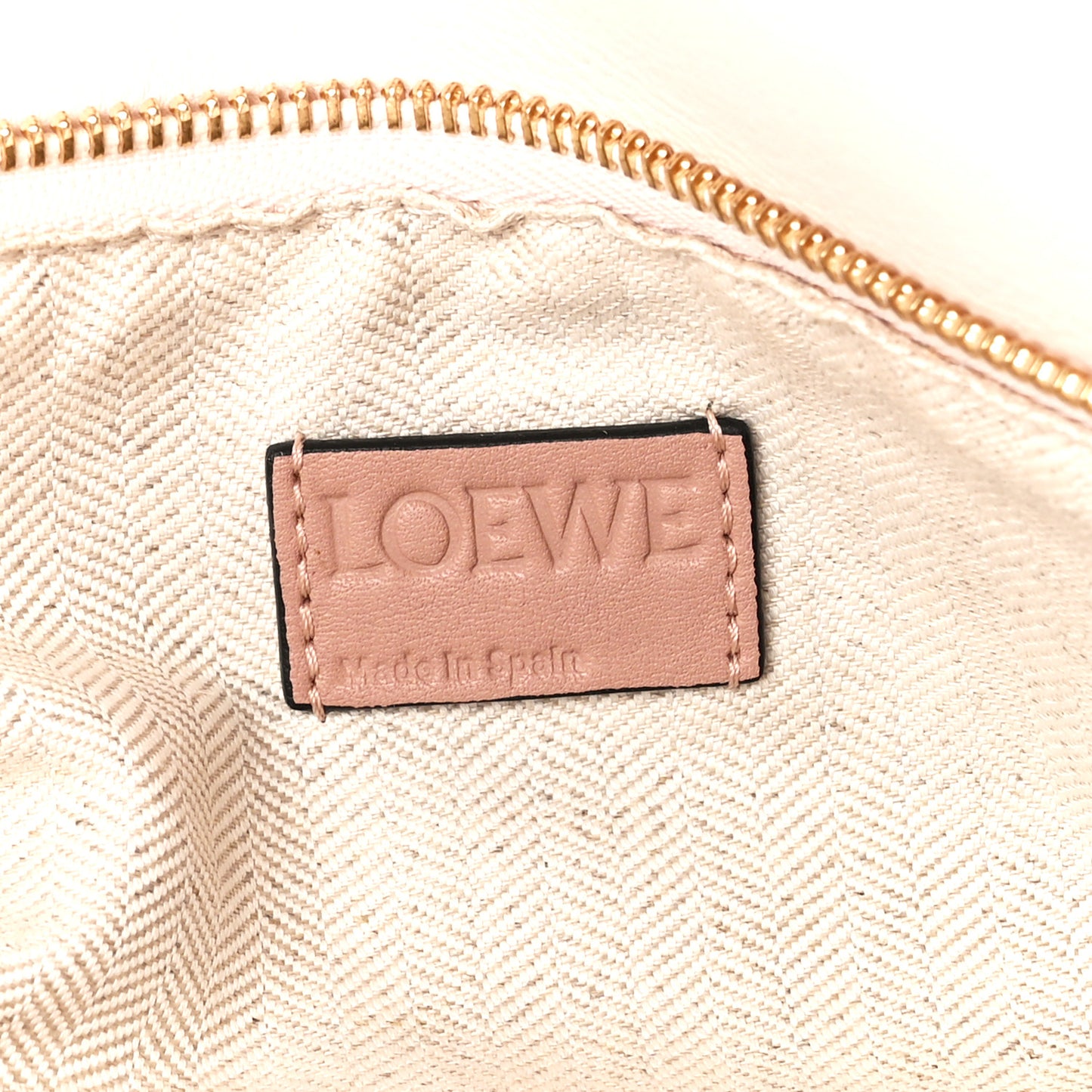 Calfskin Suede Medium Puzzle Bag Blush