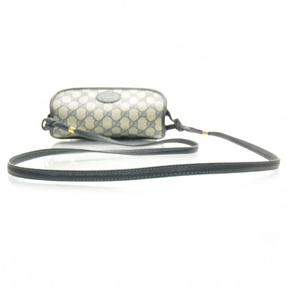 Gucci Monogram Shoulder Bag Navy Blue 6 of 10