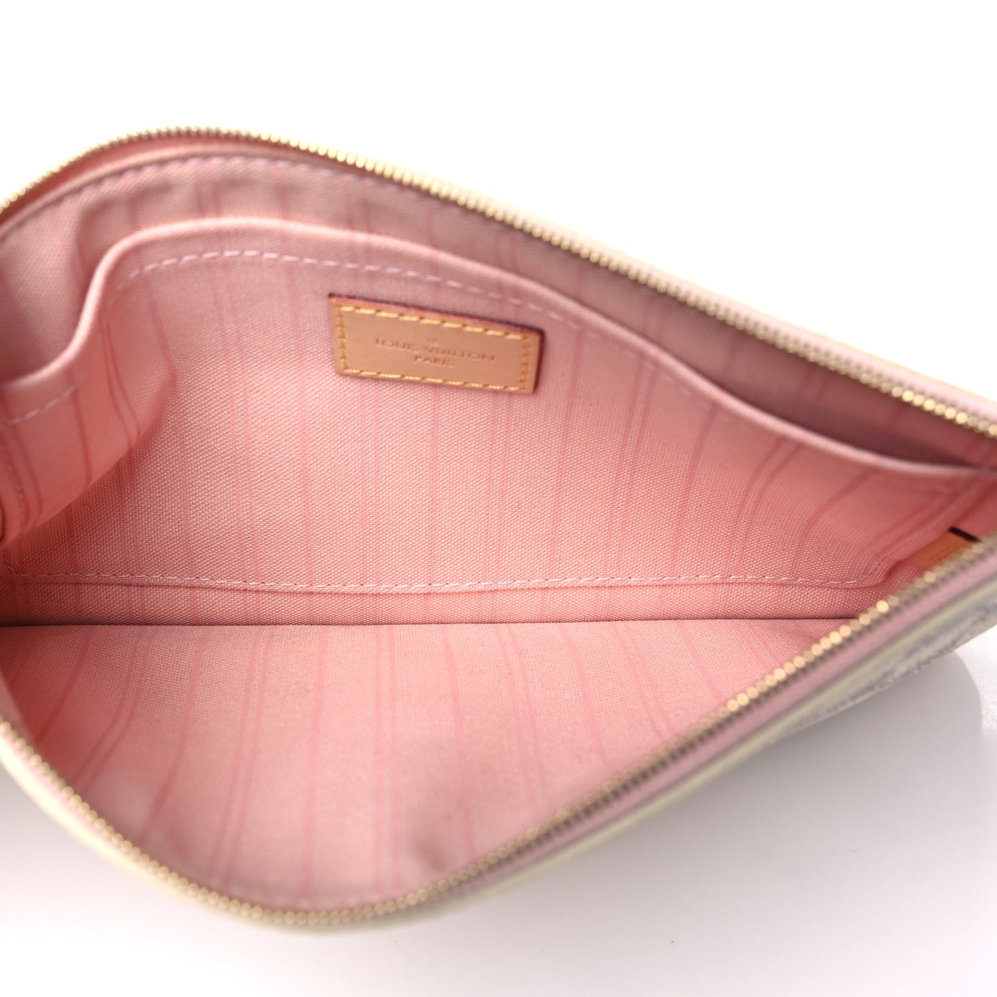 Damier Azur Neverfull MM GM Pochette Rose Ballerine