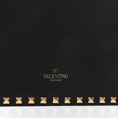 Valentino Garavani Nappa Rockstud Wristlet Clutch Black 6 of 7