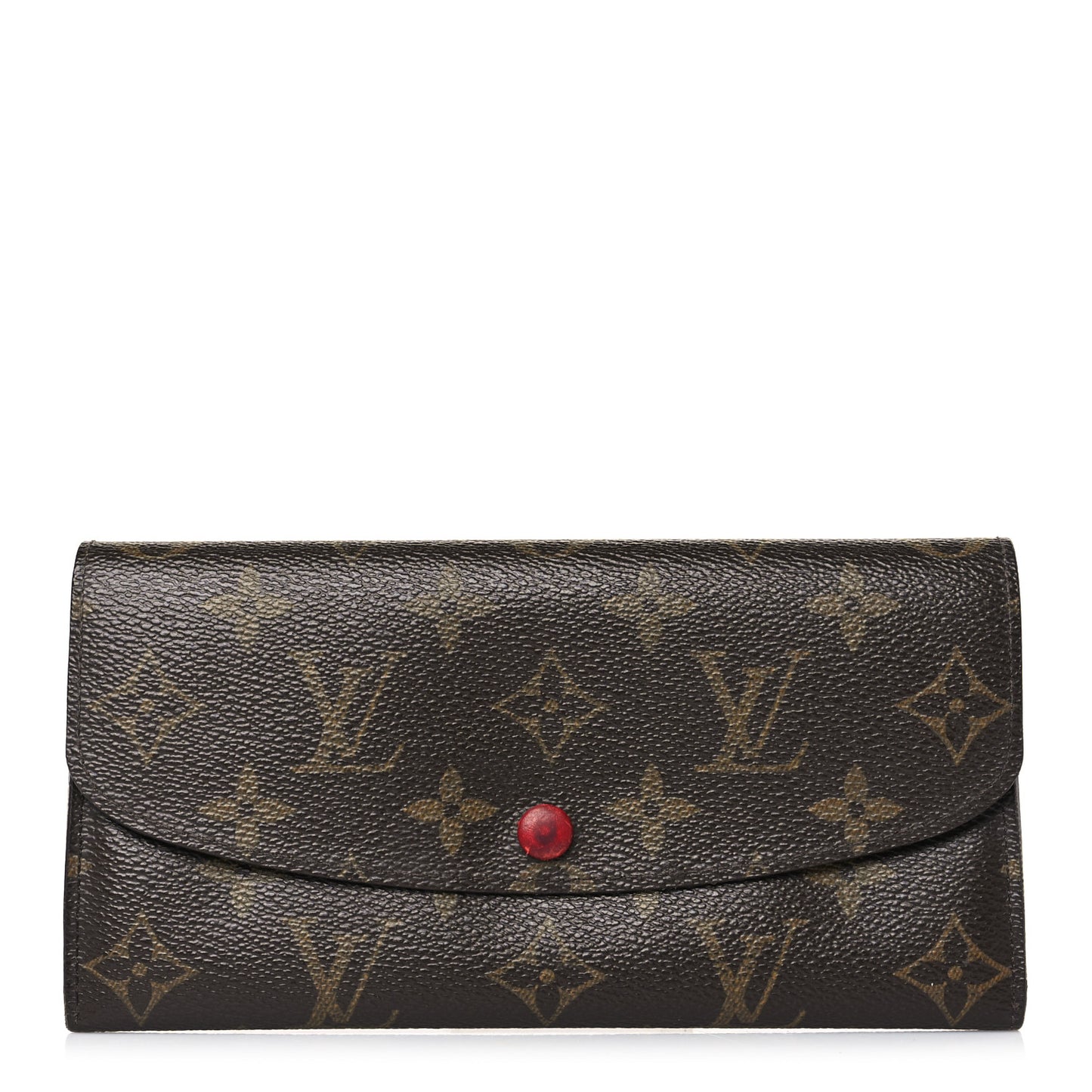 Monogram Emilie Wallet Rouge