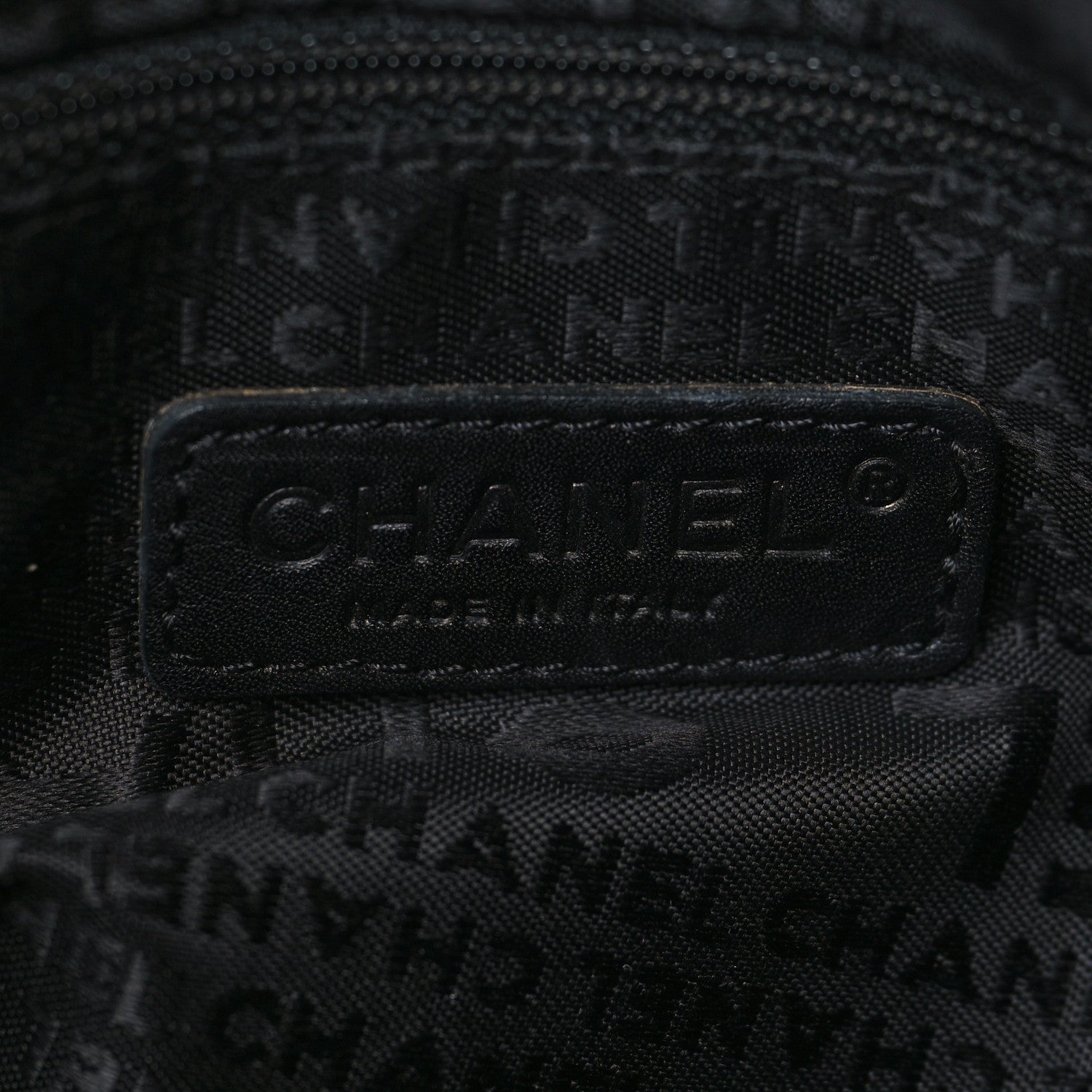 Chanel Lambskin Square Stitched Large Tote Black 6 of 9