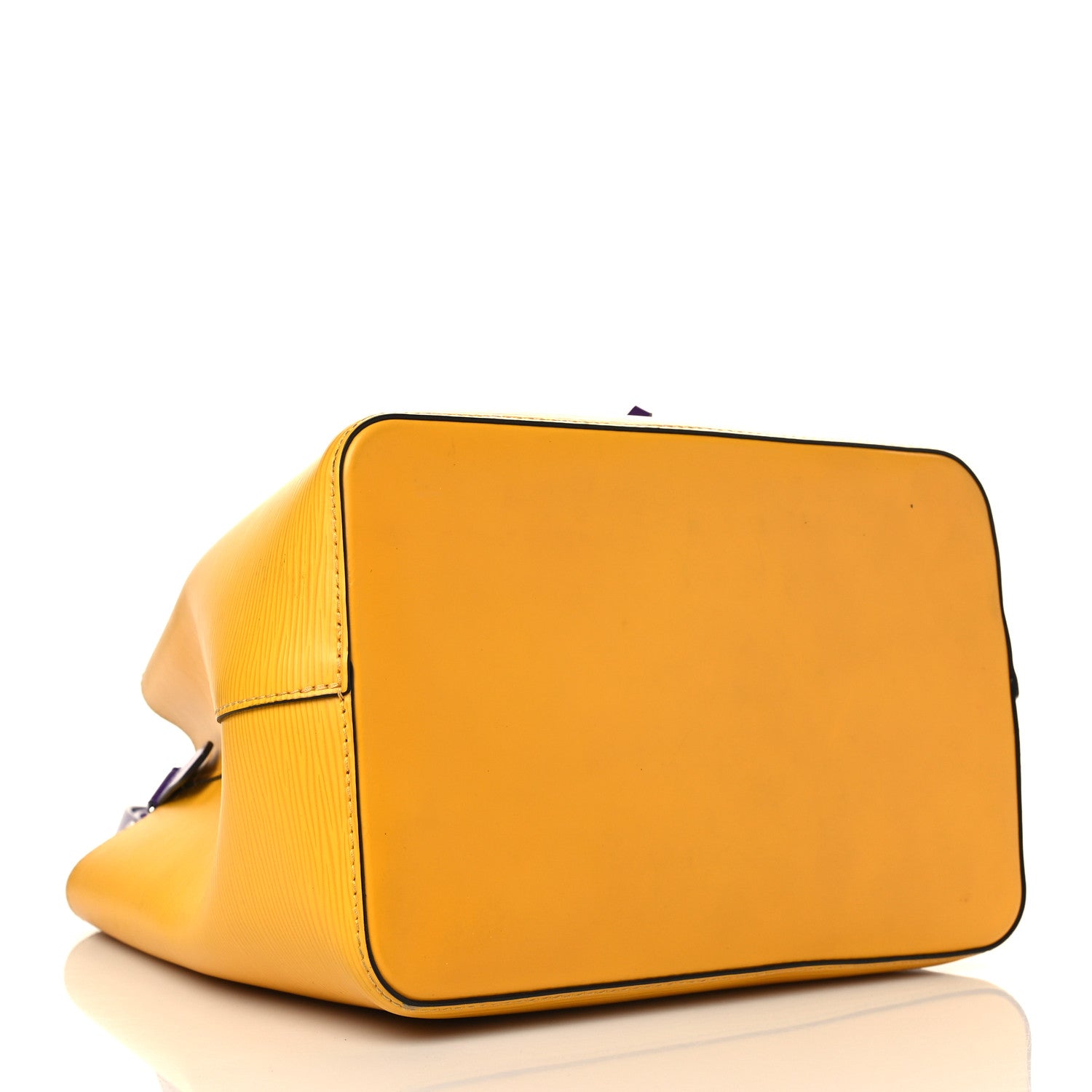 Louis Vuitton Epi NeoNoe MM Citron Violet 3 of 8