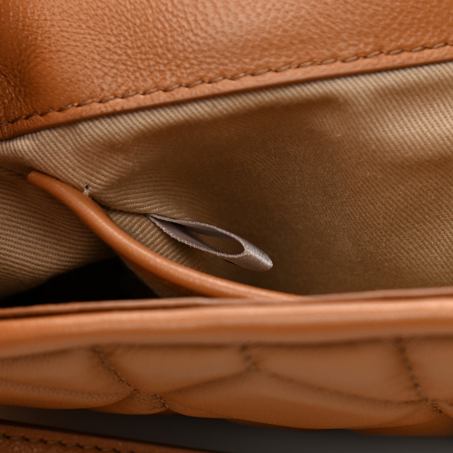 Calfskin Diondra Belt Bag Tan