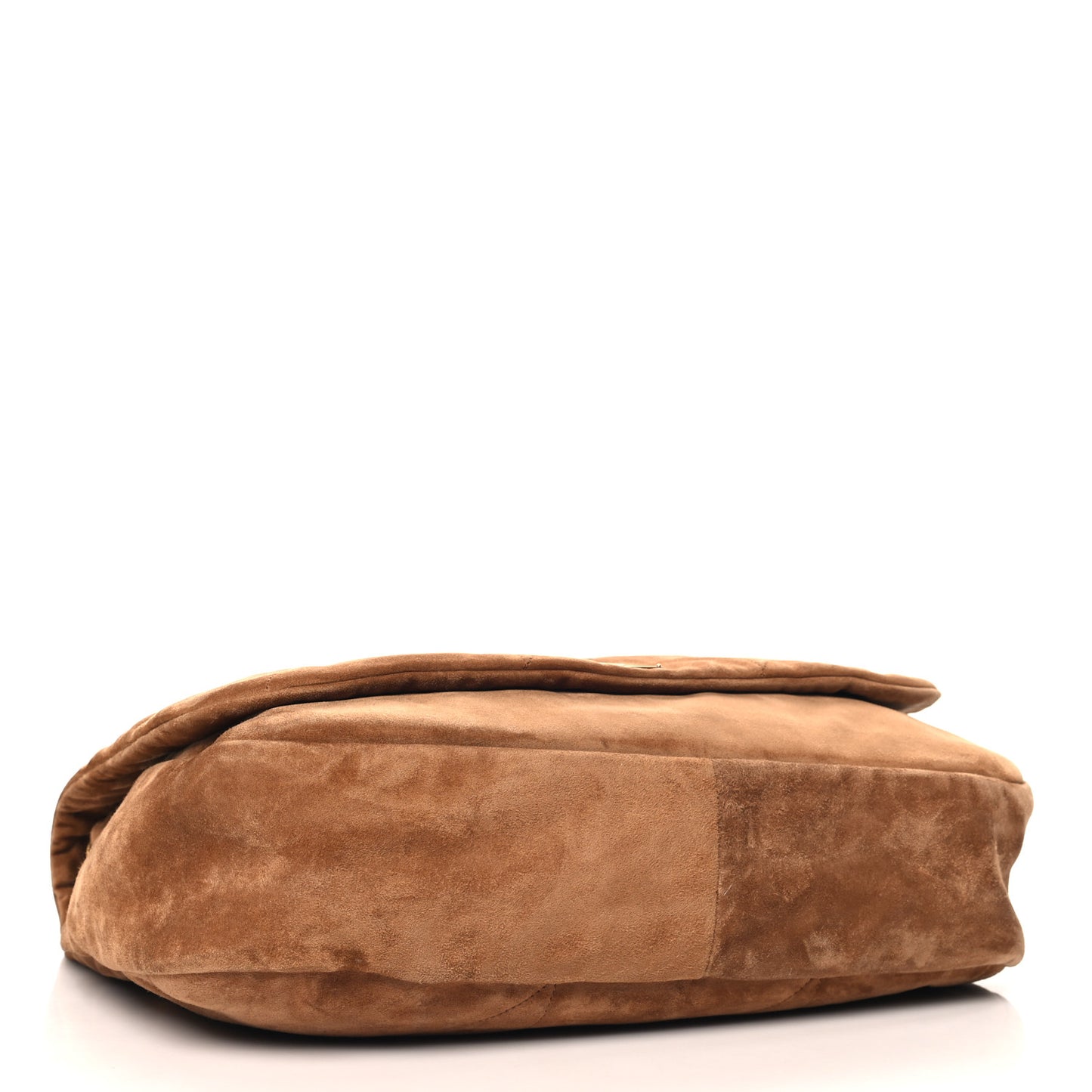 Suede Matelasse Monogram Large Jamie 4.3 Snuff