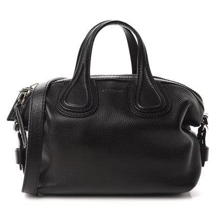 Givenchy Waxed Calfskin Micro Nightingale Dark Brown 1 of 10
