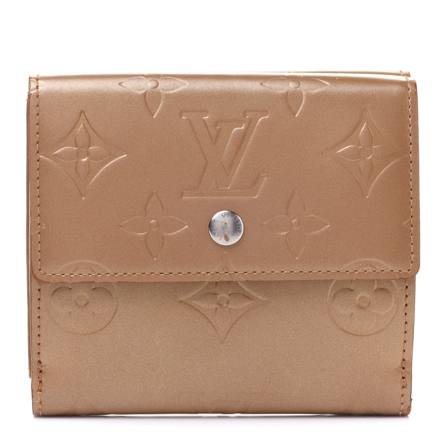 Mat Monogram Ludlow Wallet Ambre