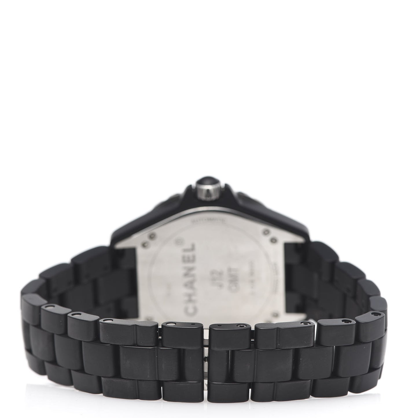 Stainless Steel Matte Ceramic 41mm J12 GMT Automatic Watch Black