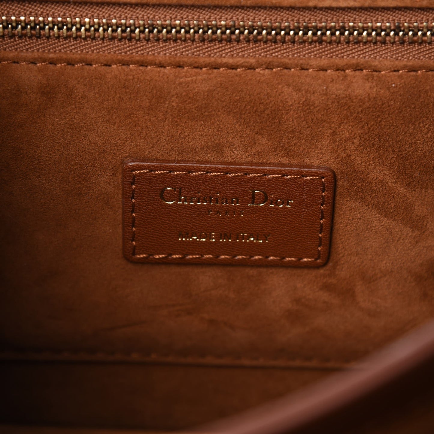 Calfskin Direction Flap Brown