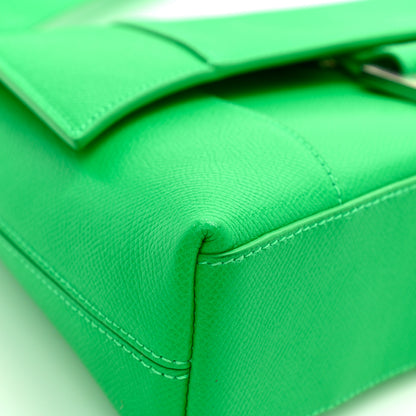 Balenciaga Grained Calfskin XS Downtown Shoulder Bag Vivid Green 10 of 10