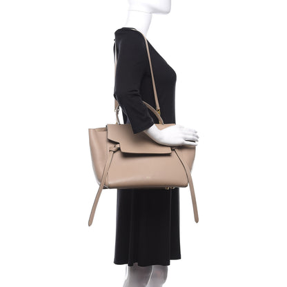 Celine Grained Calfskin Mini Belt Bag Light Taupe 2 of 23
