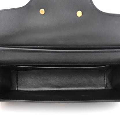 Valentino Garavani Calfskin Vlogo Loco Shoulder Bag Black 5 of 13