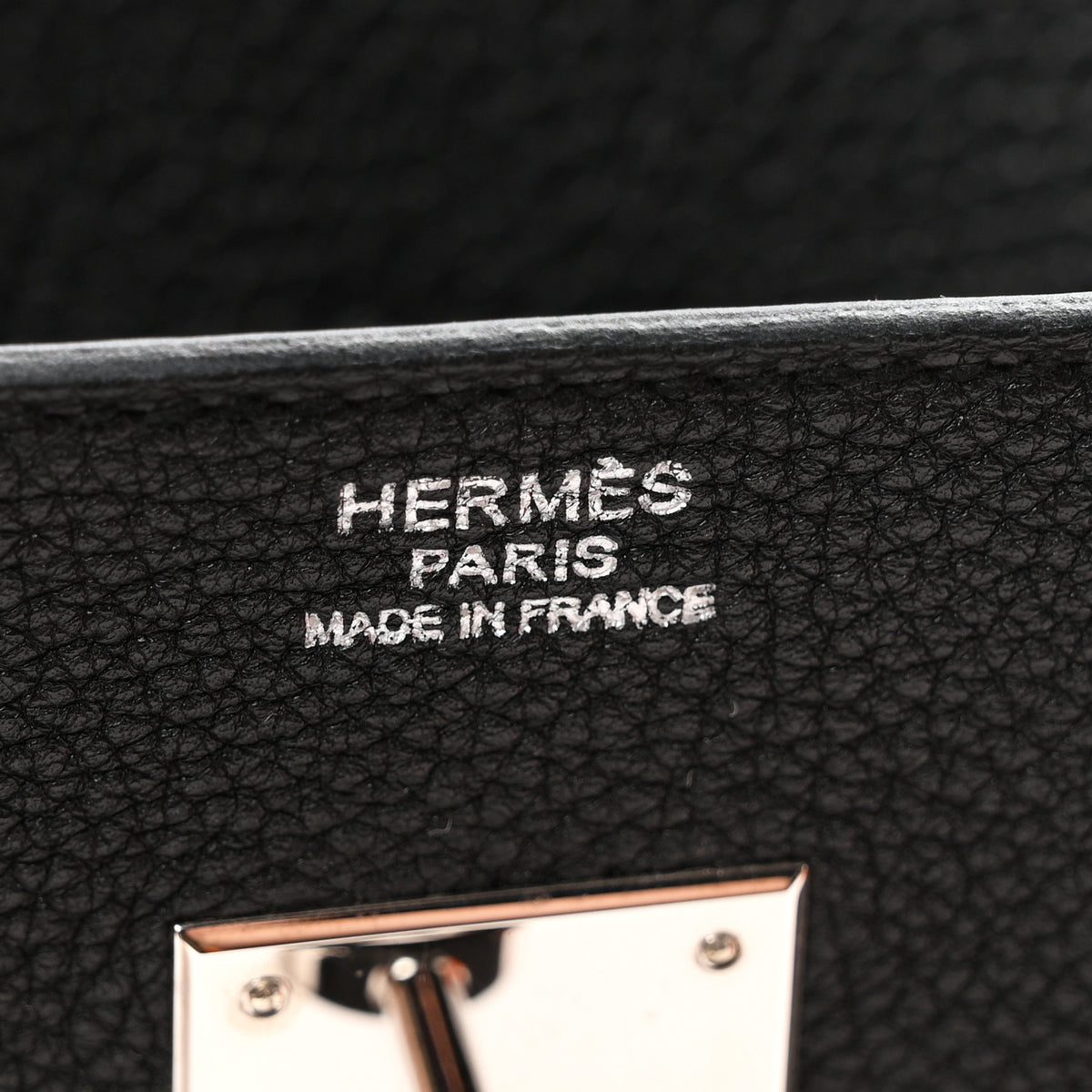 Hermes Togo BIRKIN 30 Black 6 of 12