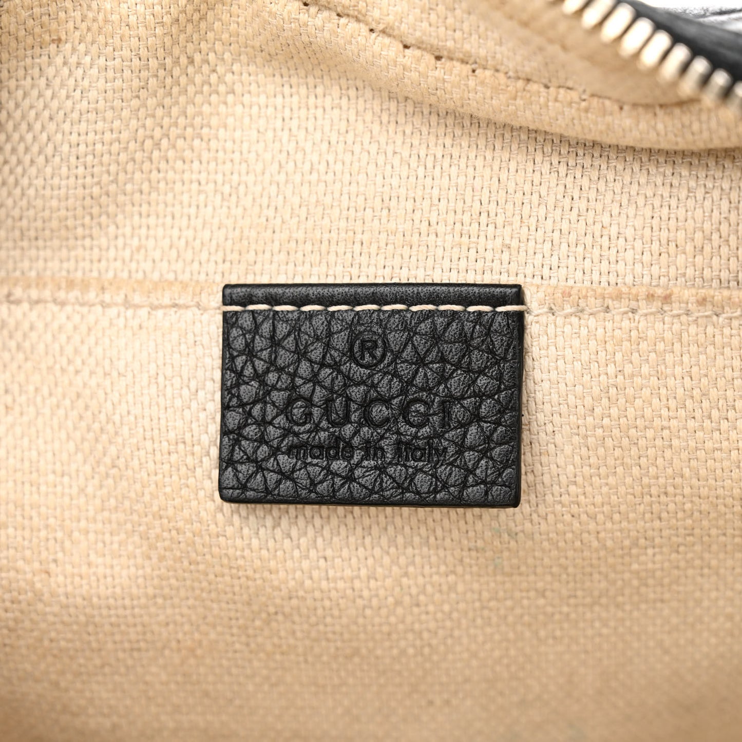 Pebbled Calfskin Small Soho Disco Bag Black