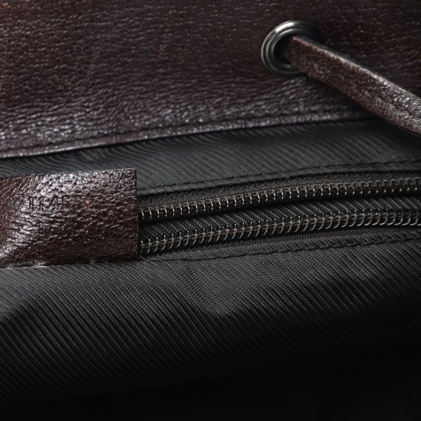 Monogram Backpack Dark Brown