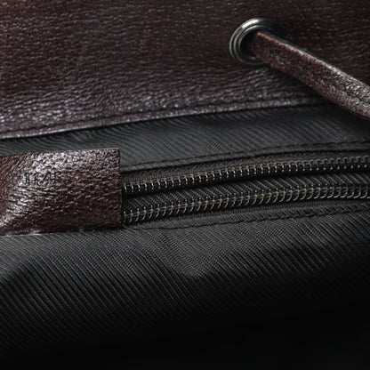 Gucci Monogram Backpack Dark Brown 7 of 11