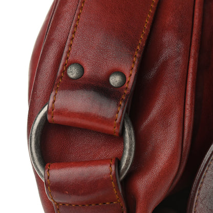 Christian Dior Calfskin Gaucho Double Saddle Red 20 of 23