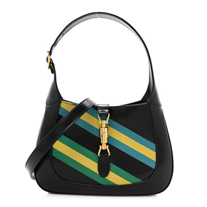 Gucci Calfskin Centum Small Jackie 1961 Hobo Black 1 of 9