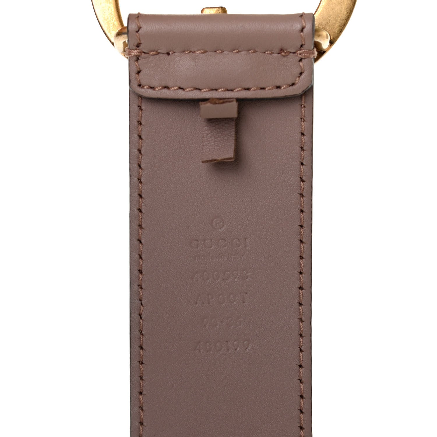 Gucci Calfskin Double G 40mm Belt 90 36 Porcelain Rose 3 of 6