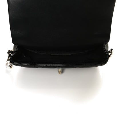 Chanel Lambskin Quilted Small My Precious Flap Black 4 of 10