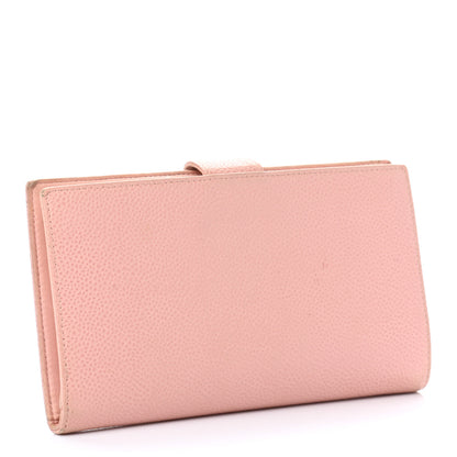 Chanel Caviar Timeless CC French Wallet Pink 3 of 14