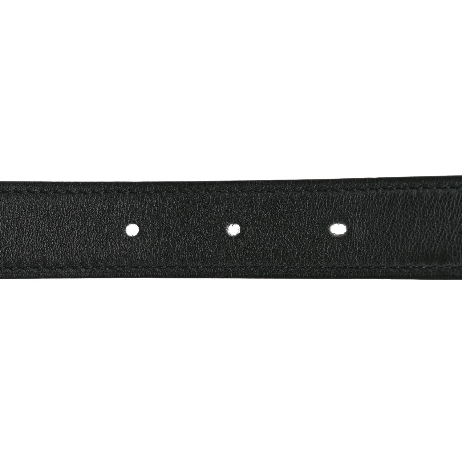 Hermes Swift Epsom 24mm Constance H Belt 80 Black Etoupe 5 of 9