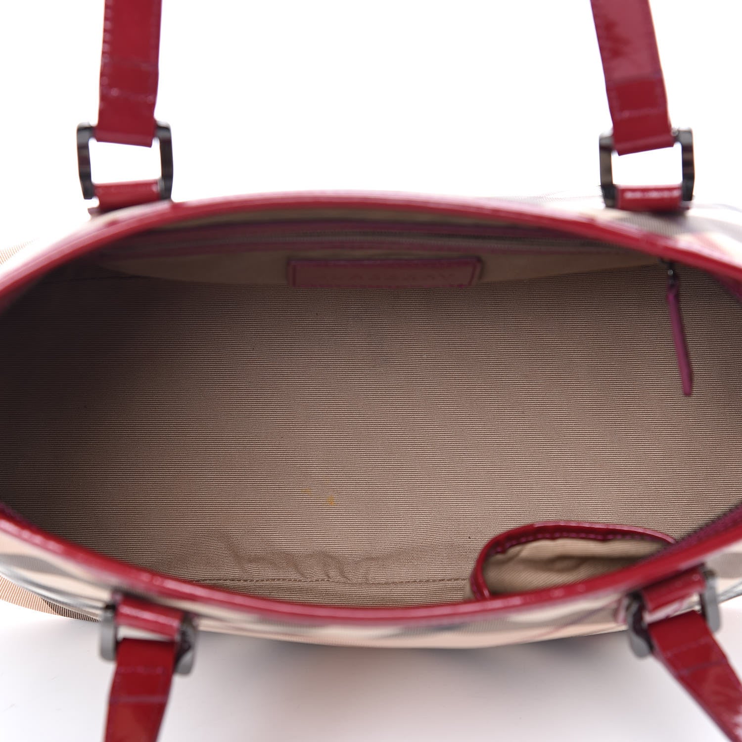 Burberry Supernova Check Regent Tote Raspberry 5 of 15