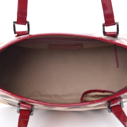 Burberry Supernova Check Regent Tote Raspberry 5 of 15