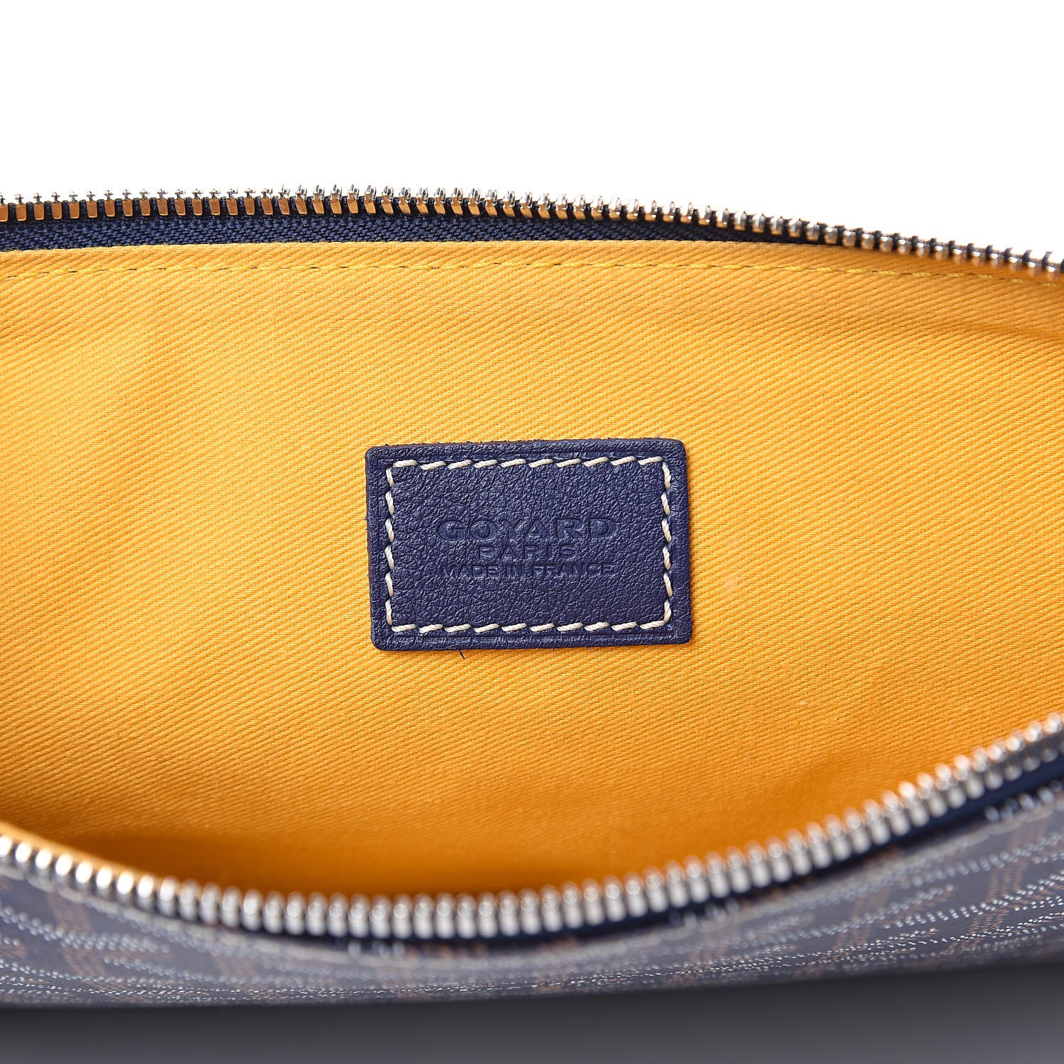 Goyard Goyardine Senat Pochette MM Navy 6 of 7