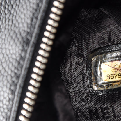Chanel Caviar Perforated Bowler Black 9 of 10
