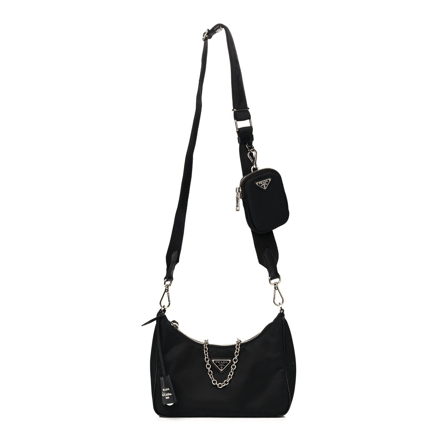 Prada Nylon Re-Edition 2005 Shoulder Bag Black 1 of 13