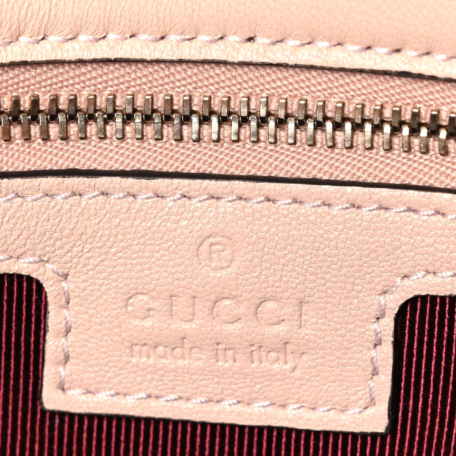 Gucci Lambskin Matelasse Medium GG Marmont Shoulder Bag Light Pink 6 of 10