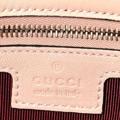 Gucci Lambskin Matelasse Medium GG Marmont Shoulder Bag Light Pink 6 of 10
