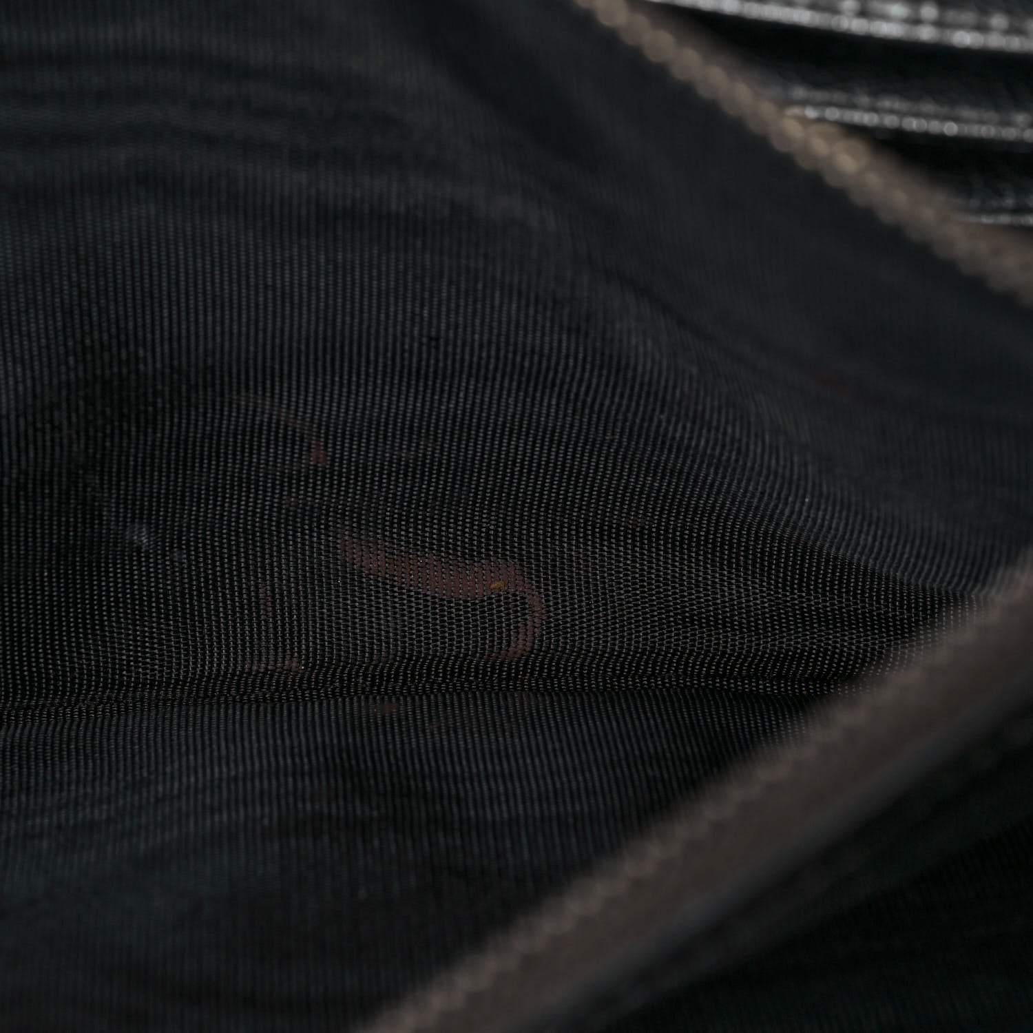 Saint Laurent Metallic Crinkled Calfskin Belle de Jour Chain Clutch Silver 8 of 14