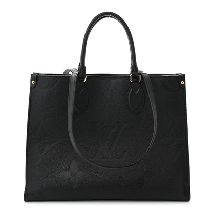 Louis Vuitton Empreinte Monogram Giant Onthego MM Black 1 of 10