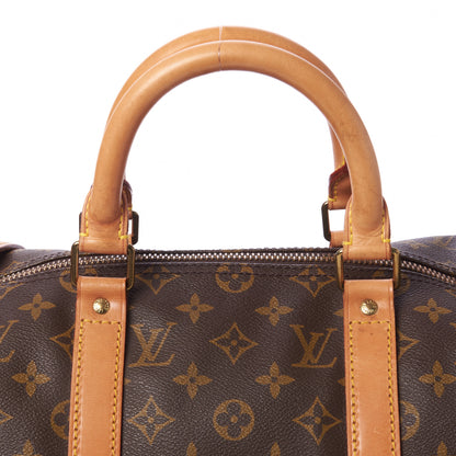 Louis Vuitton Monogram Keepall Bandouliere 50 8 of 10