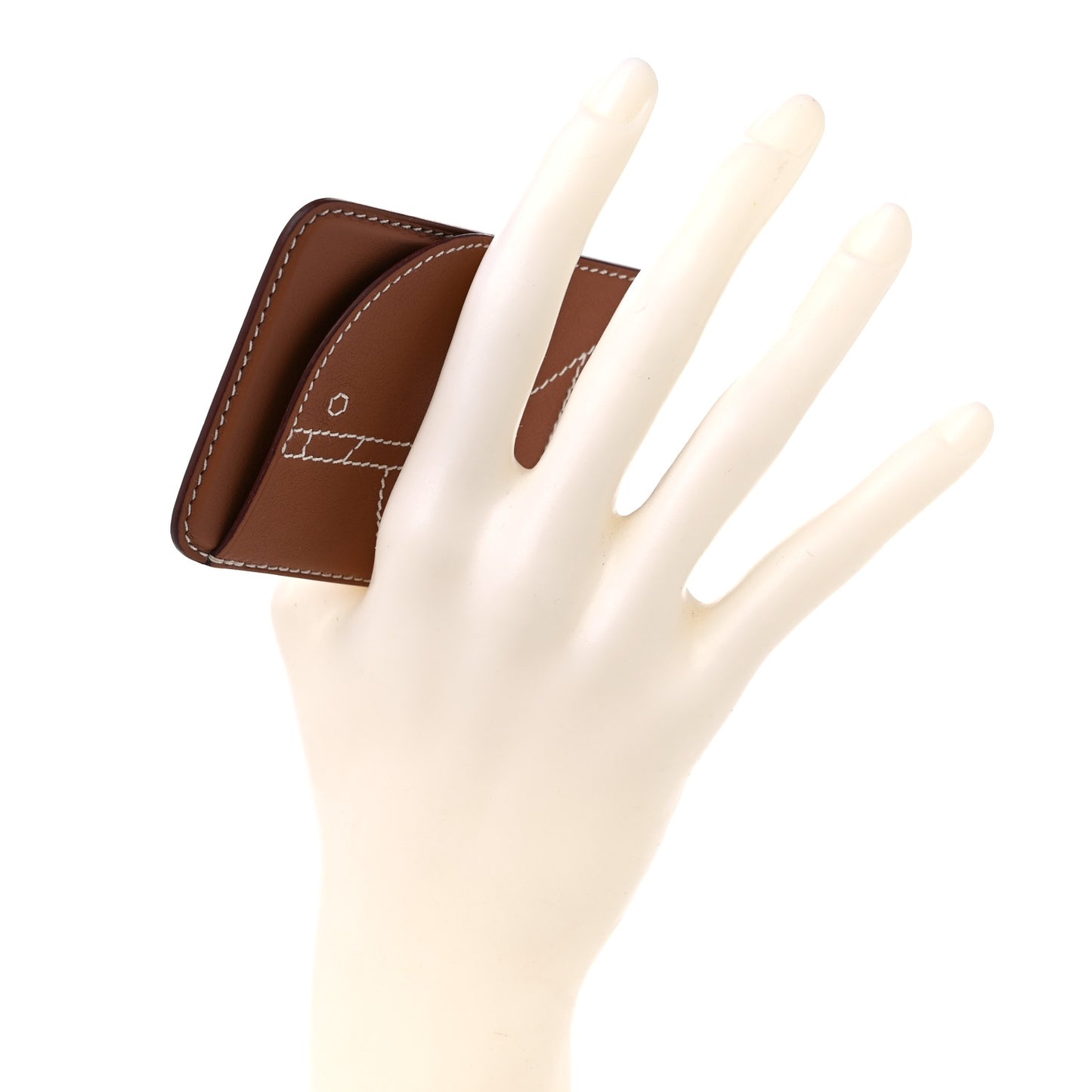 Swift Embroidered Walrus MagSafe Card Holder Gold