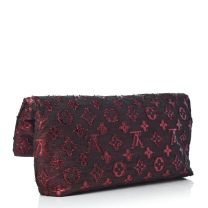 Louis Vuitton Lurex Quilted Monogram Altair Clutch Bordeaux 3 of 11