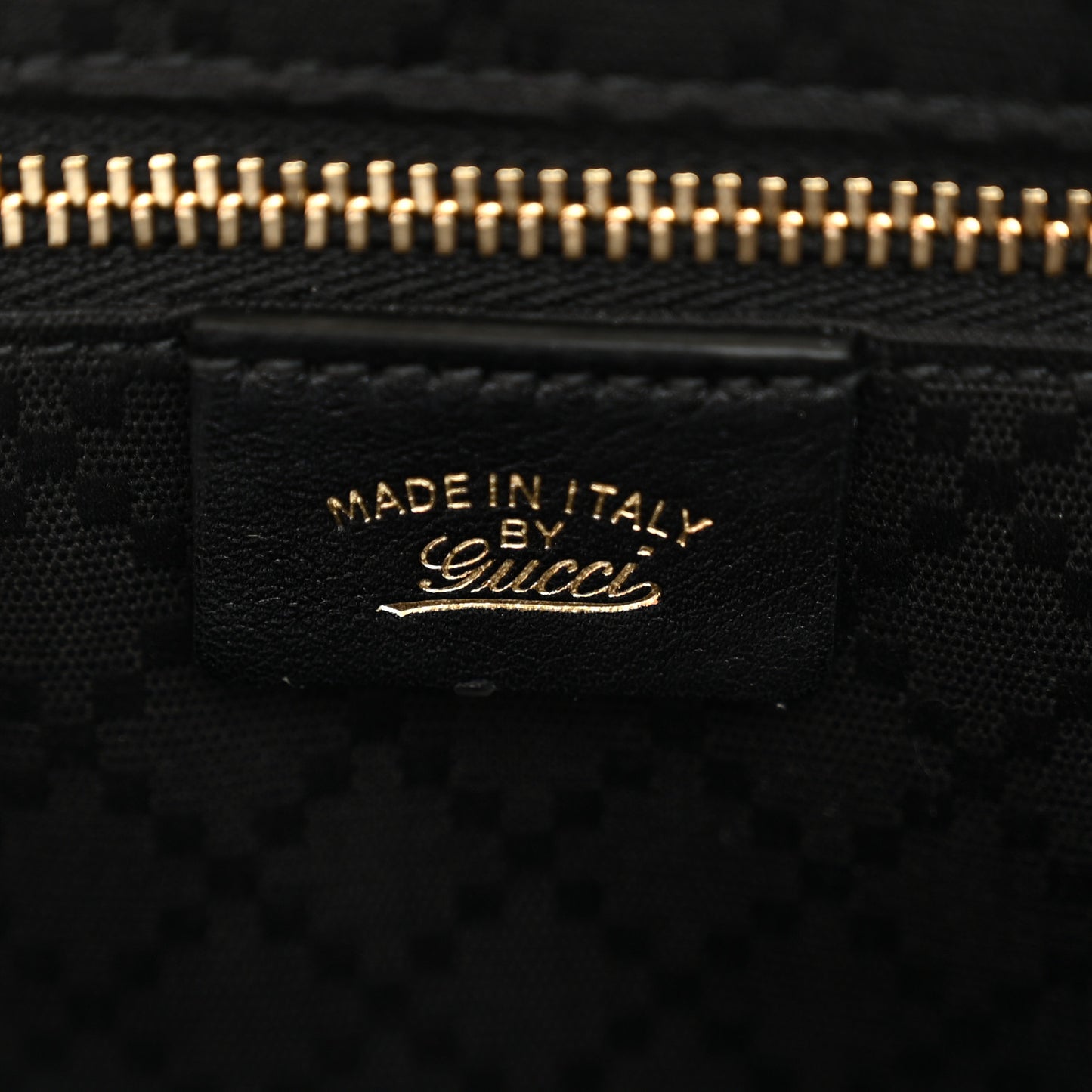 Calfskin Web Medium Borsetto Boston Black