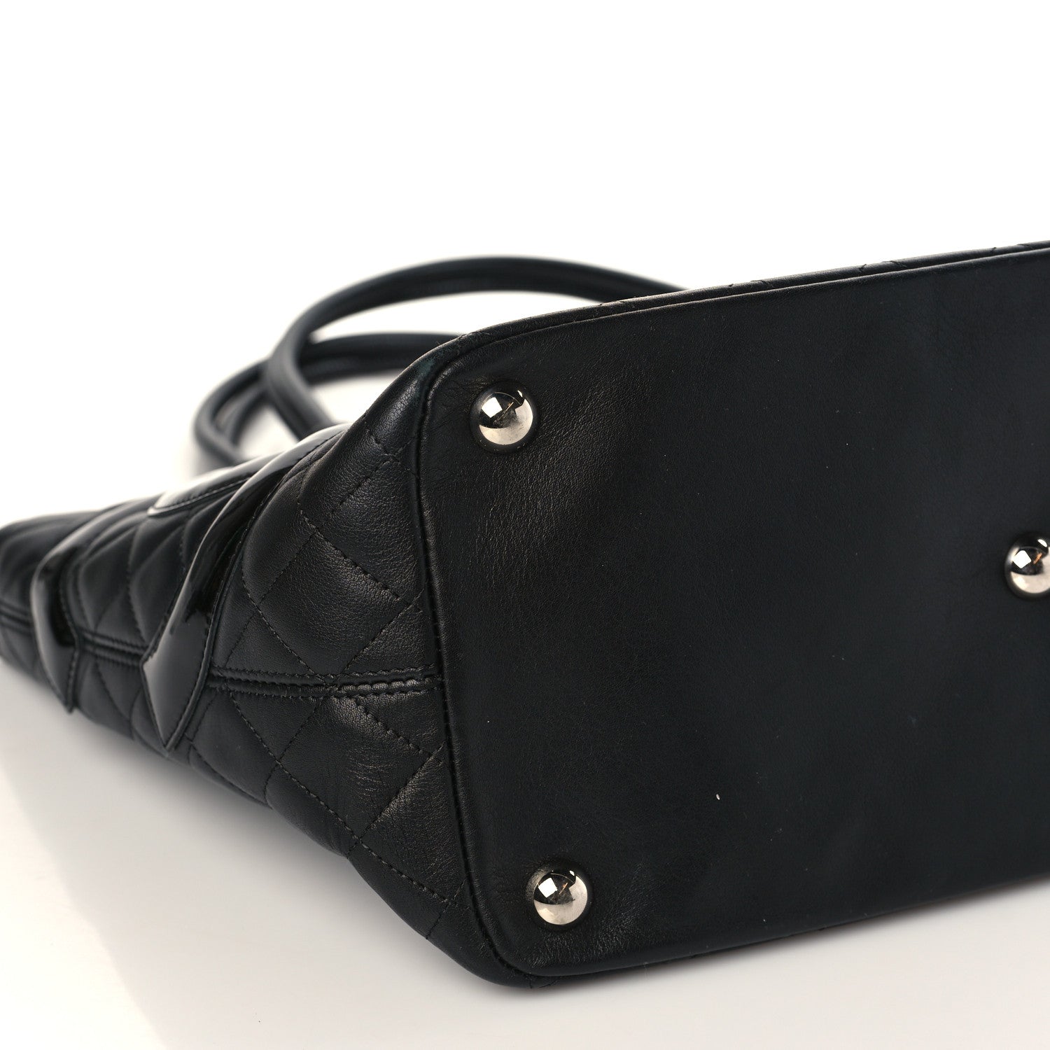 Chanel Calfskin Quilted Large Cambon Tote Black 8 of 9