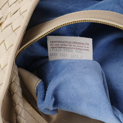 Bottega Veneta Nappa Intreciatto Butterfly Farfalle Tote Cream 8 of 8