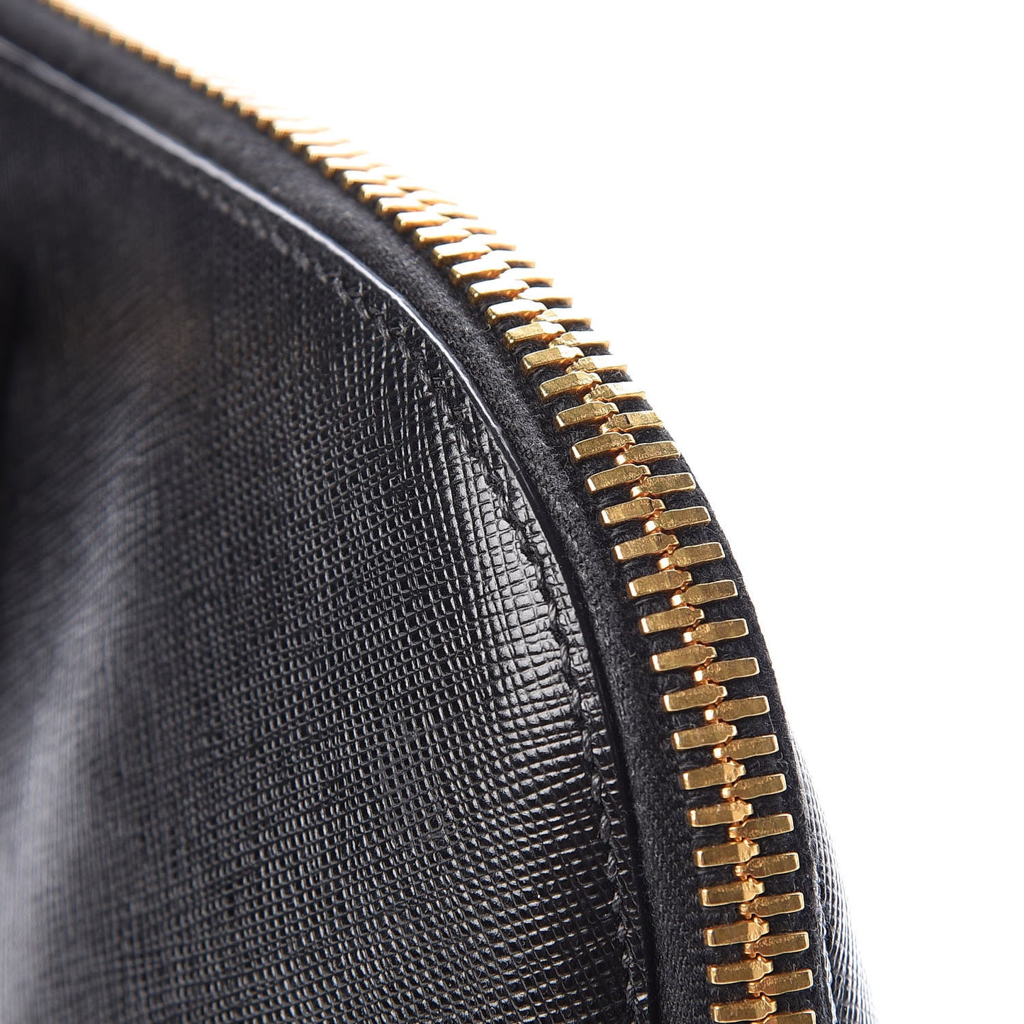 Saffiano Lux Large Promenade Tote Black
