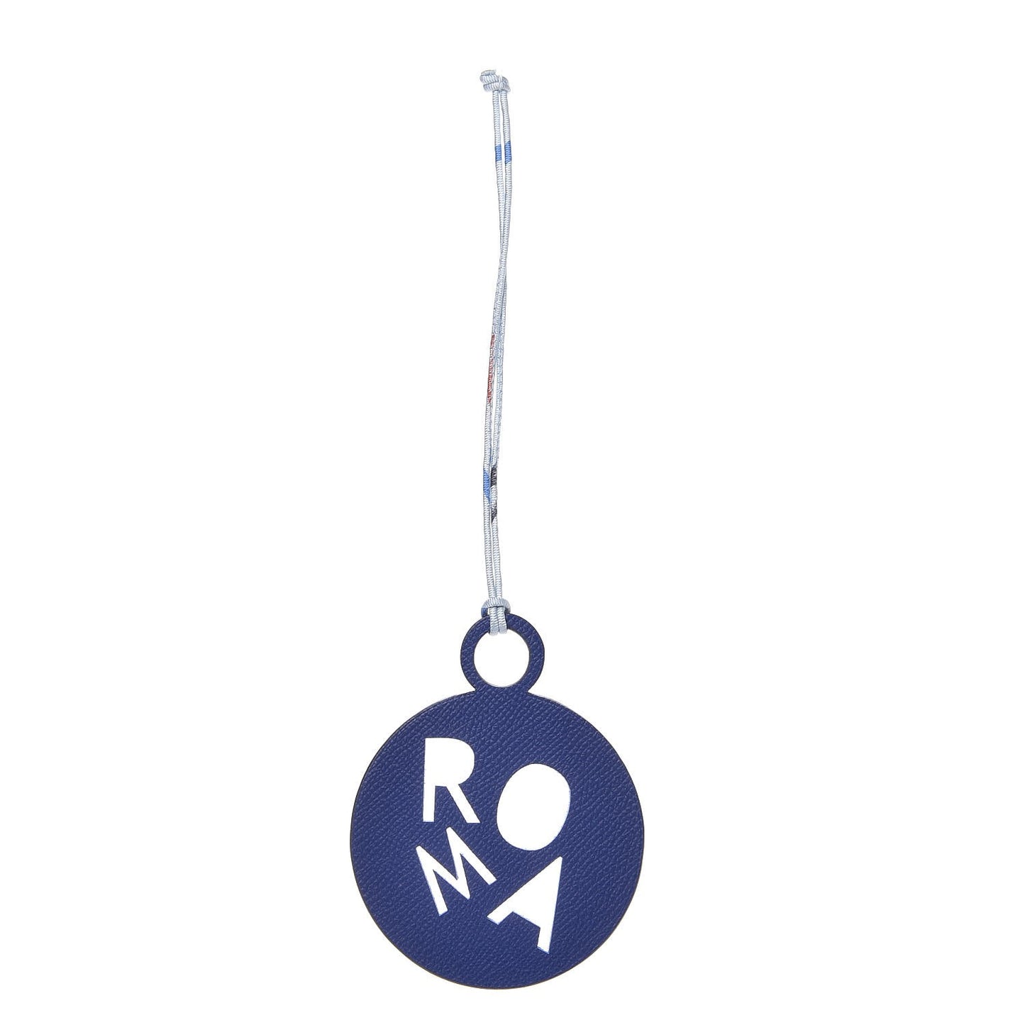 Togo Epsom Petit H Roma Bag Charm Bleu Lin Bleu Electrique