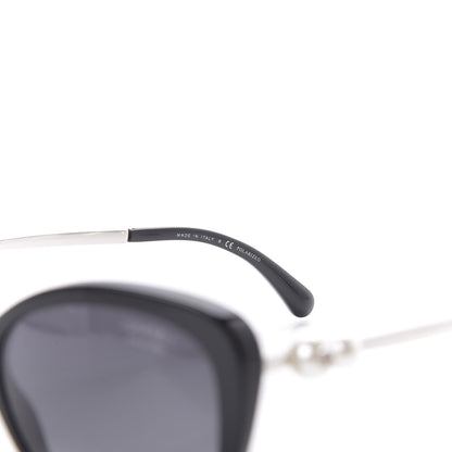 Chanel Pearl Polarized Sunglasses 5338-H-A Black 5 of 8