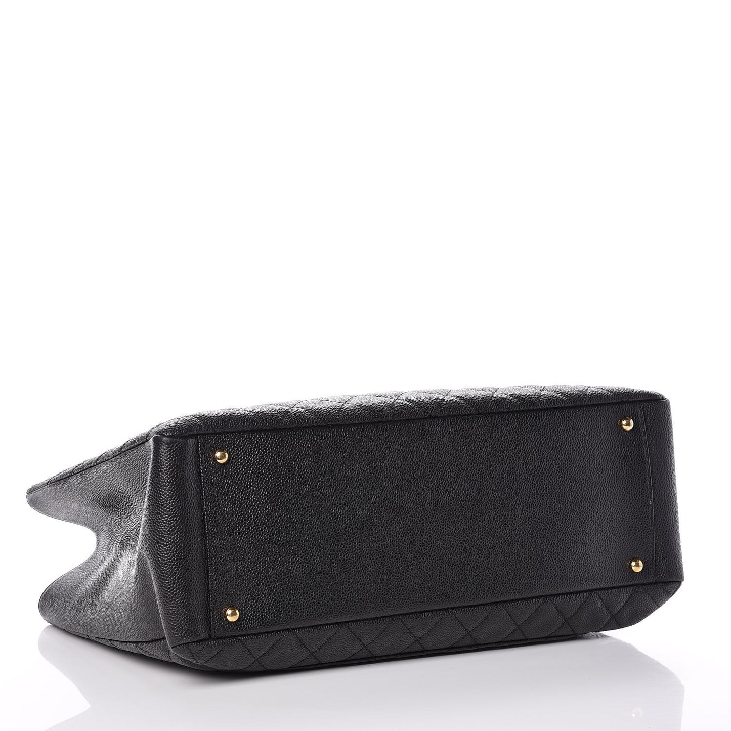 Caviar Quilted XL Grand Shopping Tote GST Black