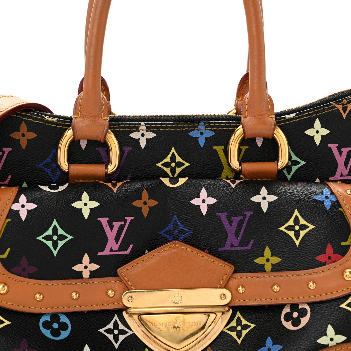 Monogram Multicolor Rita Black