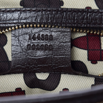 Gucci Monogram Web Jolicoeur Charms Messenger Dark Brown 7 of 10