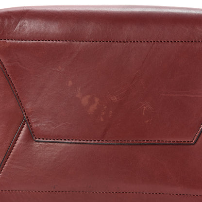 Celine Natural Calfskin Sangle Bucket Bag Red Wood 17 of 18