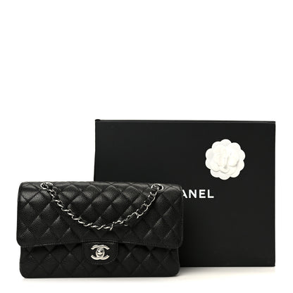 Chanel Caviar Quilted Medium Double Flap Black 12 of 12