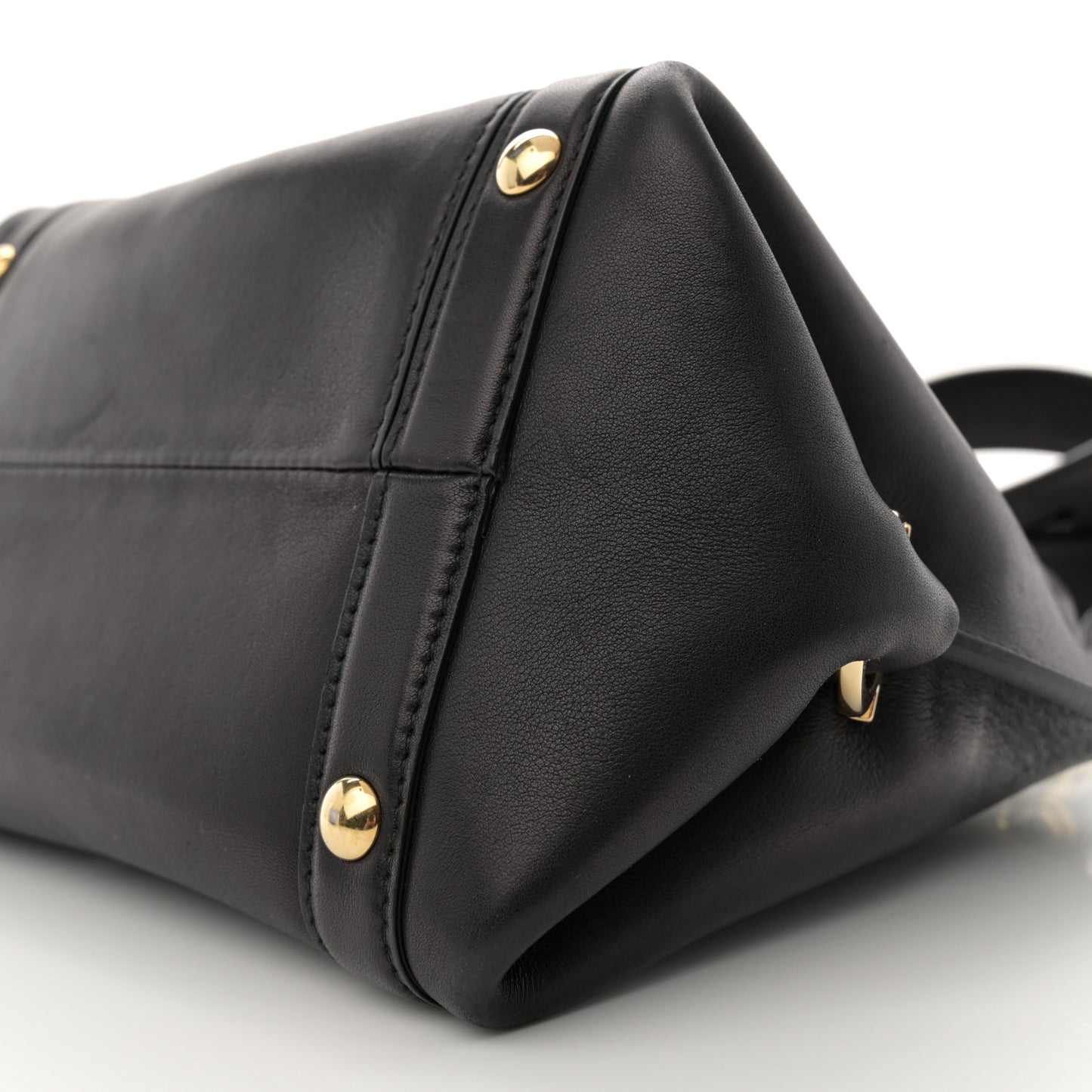 Lambskin Suzanna Gancini Small Satchel Black